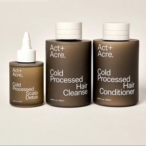 Act + Acre - Shampoo, conditioner, scalp detox set